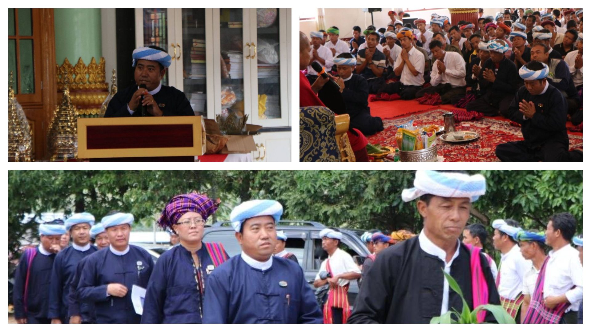 ပအို၀်းကိုယ်ပိုင်အုပ်ချုပ်ခွင့်ရဒေသဦးစီးဥက္ကဌနှင့် လွှတ်တော်ကိုယ်စားလှယ်များ ပင်လောင်းမြို့နယ်တွင် လူထုနှင့်တွေ့ဆုံဆွေးနွေး