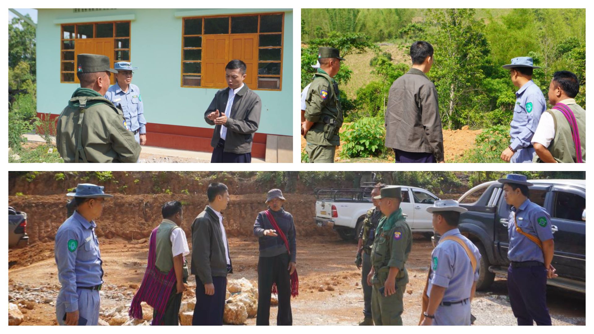 ကျူစန်လောင်း အလက၌ ရုံးခန်းအဆောက်အအုံ နှင့် အိမ်သာလိုအပ်နေသဖြင့် လွိုင်လင်မြို့နယ် ပြည်နယ်လွှတ်တော်ကိုယ်စားလှယ်နှင့် နတလခရိုင်မှူး ကွင်းဆင်းကြည့်ရှု