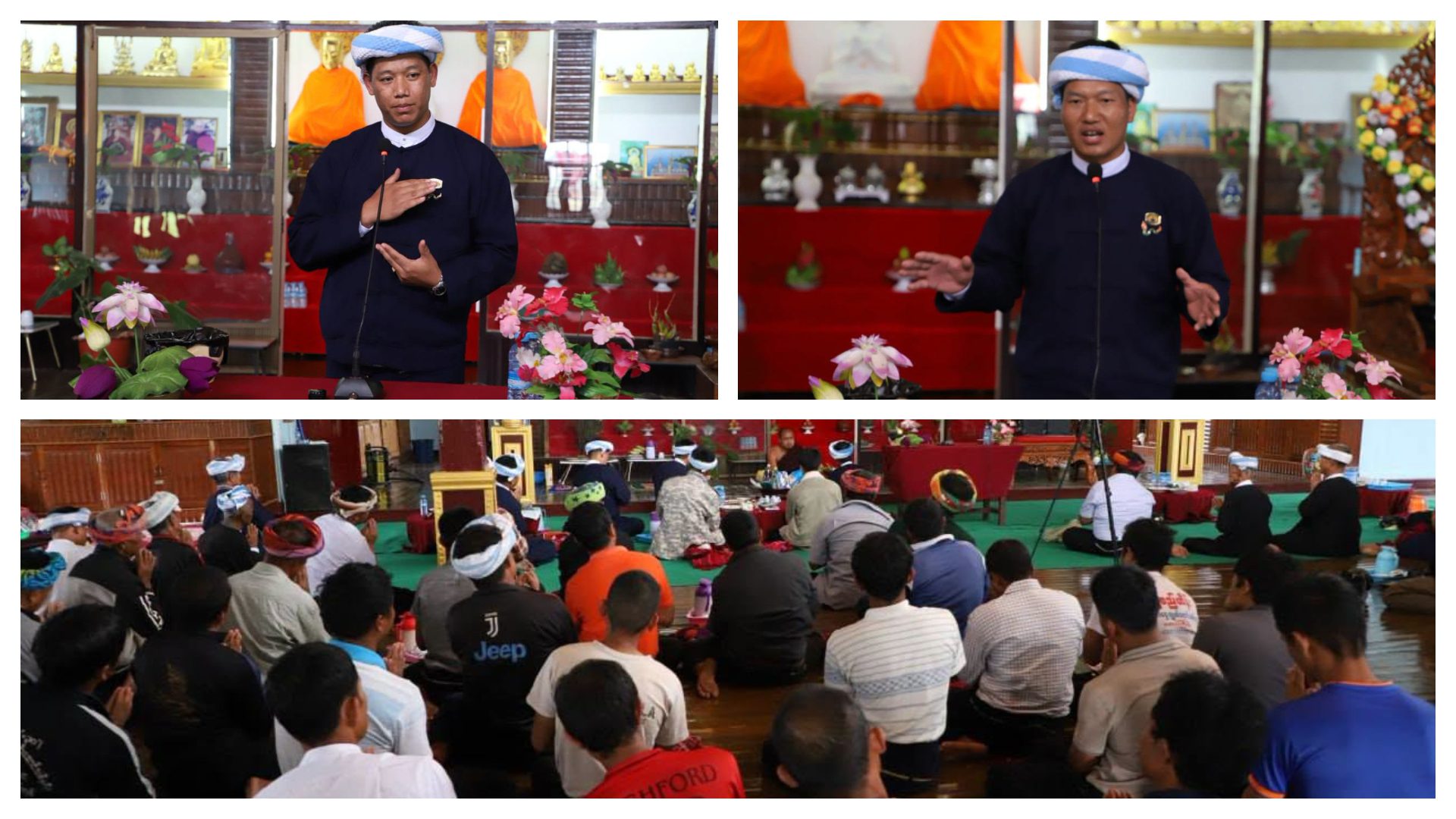 တောင်ကြီးမြို့နယ် ပြည်နယ်လွှတ်တော်ကိုယ်စားလှယ်များနှင့် ပင်တွန်ကျေးရွာအုပ်စု ဒေသခံပြည်သူများ တွေ့ဆုံ